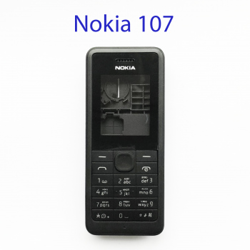 Задняя крышка в сборе для Nokia 107 черный