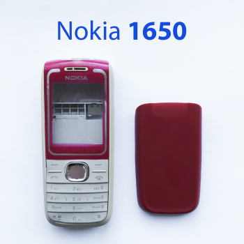 Задняя крышка в сборе для Nokia 1650 серо-красный