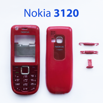 Задняя крышка в сборе для Nokia 3120 красный
