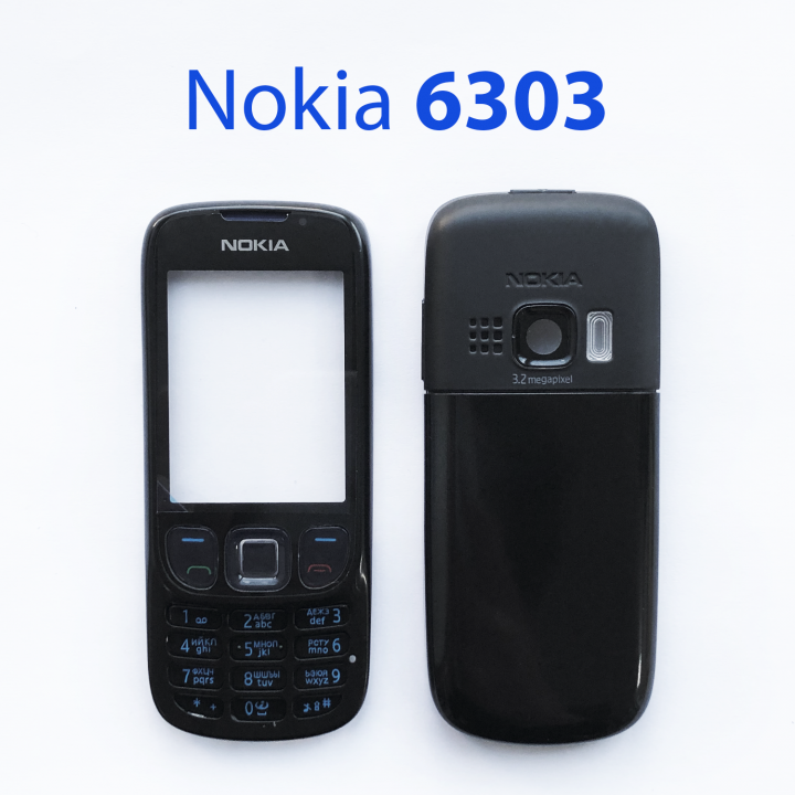 Задняя крышка в сборе для Nokia 6303 черный