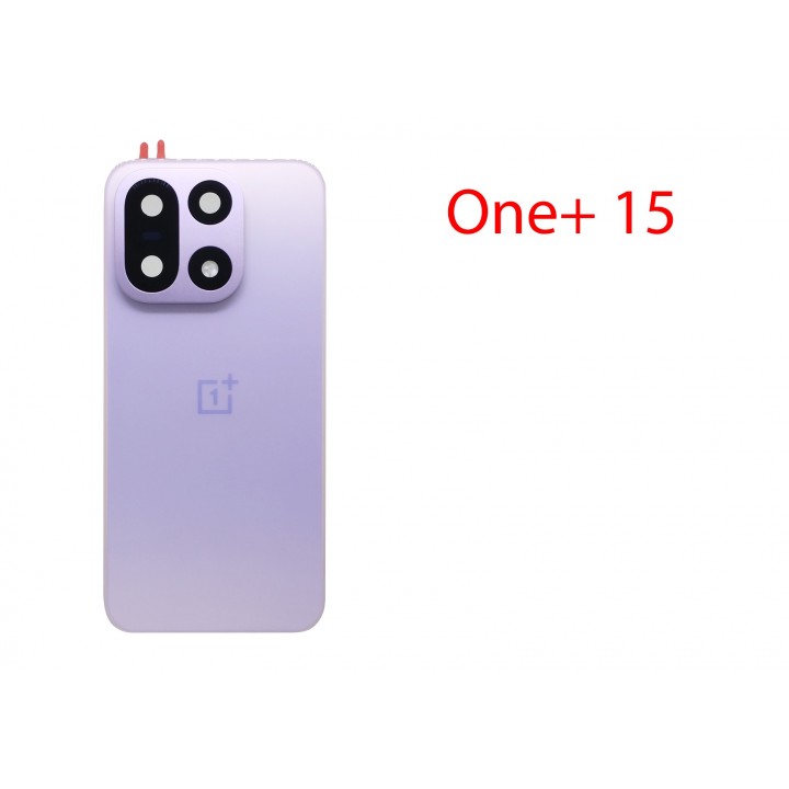 Задняя крышка (стекло) для OnePlus 15 туманный сиреневый