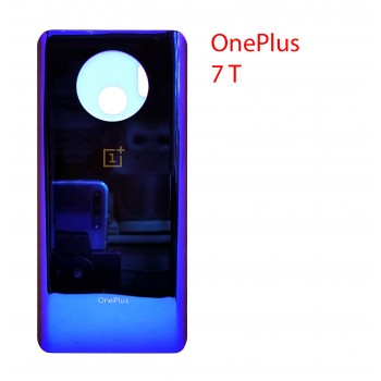 Задняя крышка (стекло) для OnePlus 7T (синий)