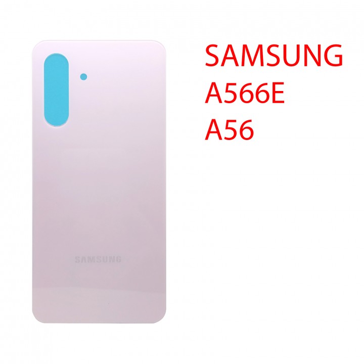 Задняя крышка (стекло) для Samsung Galaxy A56 SM-A566 розовый