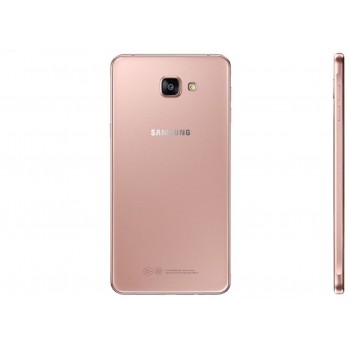 Задняя крышка (стекло) для Samsung Galaxy A9 Pro 2016 SM-A910F в сборе розовый