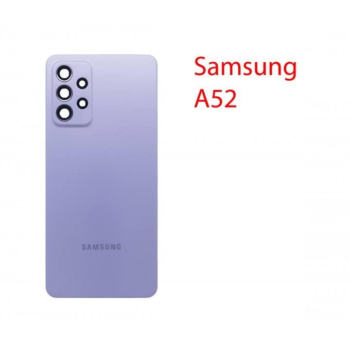 Задняя крышка для Samsung Galaxy A52 SM-A525F в сборе (синий)
