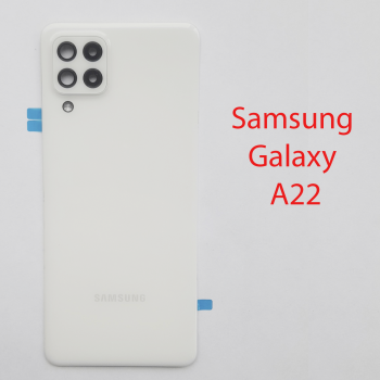 Задняя крышка для Samsung Galaxy A22 SM-A225F в сборе (белый)
