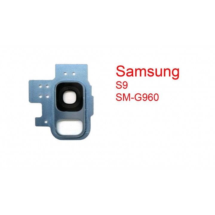 Объектив камеры в сборе для Samsung Galaxy S9 (G960) синий