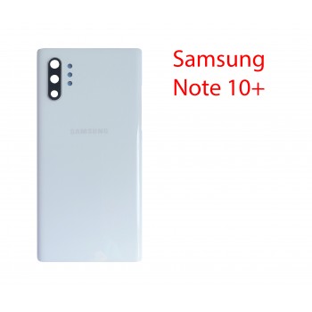 Задняя крышка (стекло) для Samsung Galaxy Note 10 Plus (N975) в сборе белый