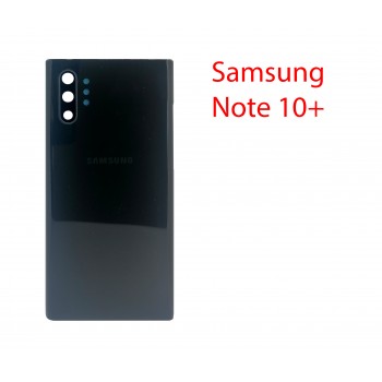 Задняя крышка (стекло) для Samsung Galaxy Note 10 Plus (N975) в сборе черный