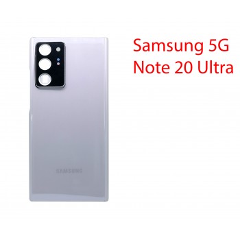 Задняя крышка (стекло) для Samsung Galaxy Note 20 Ultra 5G (N986B) в сборе белый
