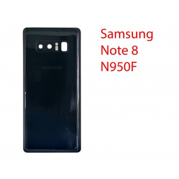 Задняя крышка (стекло) для Samsung Galaxy Note 8 (SM-N950F) в сборе черная
