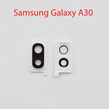 Стекло камеры в сборе для SAMSUNG Galaxy A30 (SM-A305F) белый