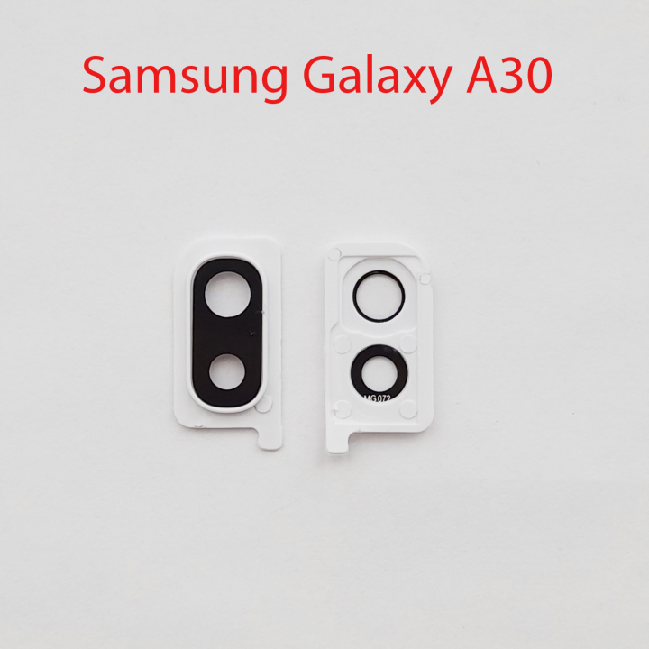 Объектив камеры в сборе для SAMSUNG Galaxy A30 (SM-A305F) белый