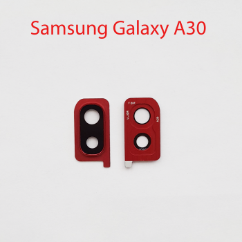 Стекло камеры в сборе для SAMSUNG Galaxy A30 (SM-A305F) красный
