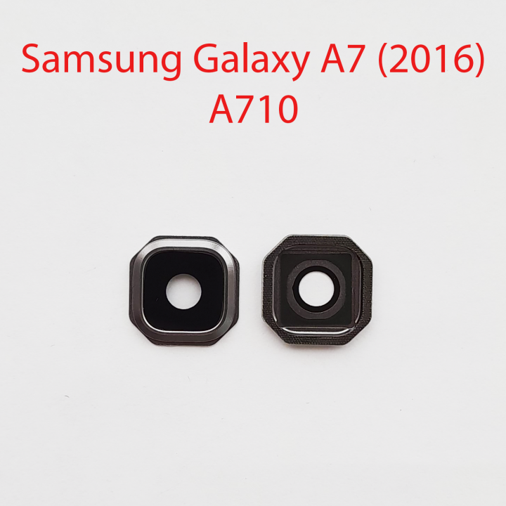 Объектив камеры в сборе для Samsung Galaxy A7 2016 A710F черный