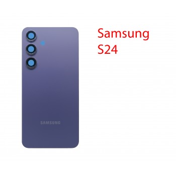 Задняя крышка (стекло) для Samsung Galaxy S24 SM-S921B в сборе фиолетовый