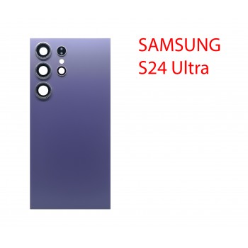 Задняя крышка (стекло) для Samsung Galaxy S24 Ultra SM-S928B фиолетовый