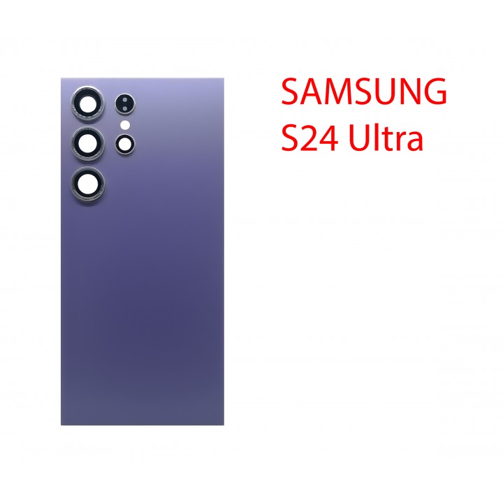 Задняя крышка (стекло) для Samsung Galaxy S24 Ultra SM-S928B фиолетовый