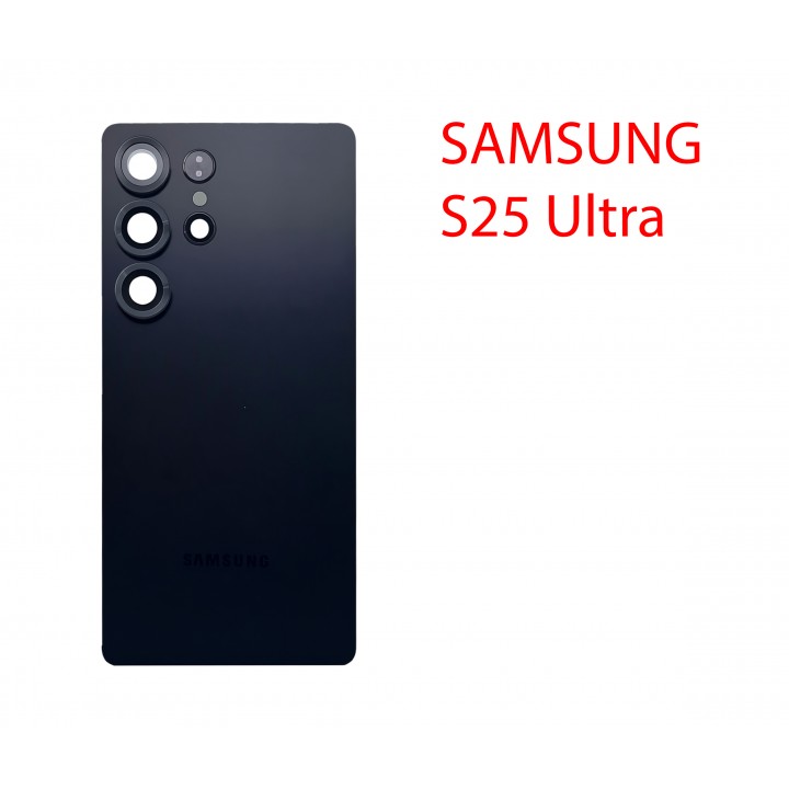 Задняя крышка (стекло) для Samsung Galaxy S25 Ultra SM-S938B черный