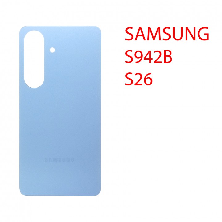Задняя крышка (стекло) для Samsung Galaxy S26 Ultra SM-S948B голубой