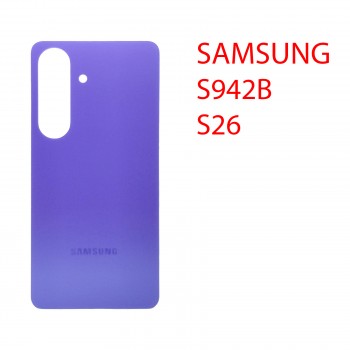 Задняя крышка (стекло) для Samsung Galaxy S26 SM-S942B лавандовый