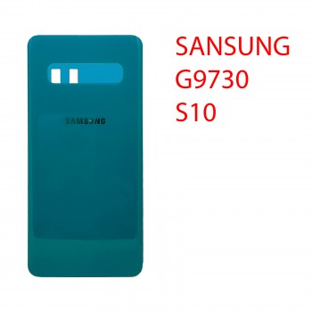 Задняя крышка для (стекло) Samsung Galaxy S10 (G9730) Бирюзовый