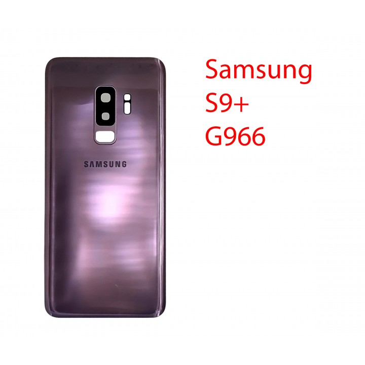 Задняя крышка для (стекло) Samsung Galaxy S9+ (G965) в сборе фиолетовый