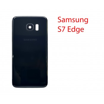Задняя крышка для Samsung Galaxy S7 Edge в сборе черный