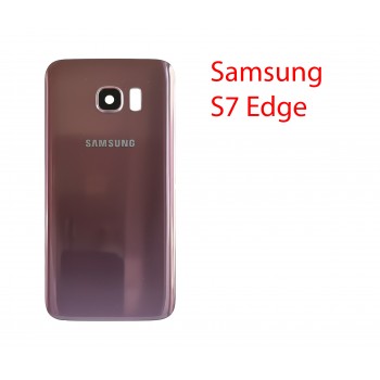 Задняя крышка для Samsung Galaxy S7 Edge в сборе розовый