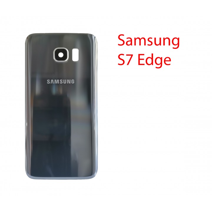 Задняя крышка для Samsung Galaxy S7 Edge в сборе серебро