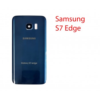 Задняя крышка для Samsung Galaxy S7 Edge в сборе синий