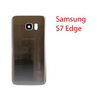 Задняя крышка для Samsung Galaxy S7 Edge в сборе золото
