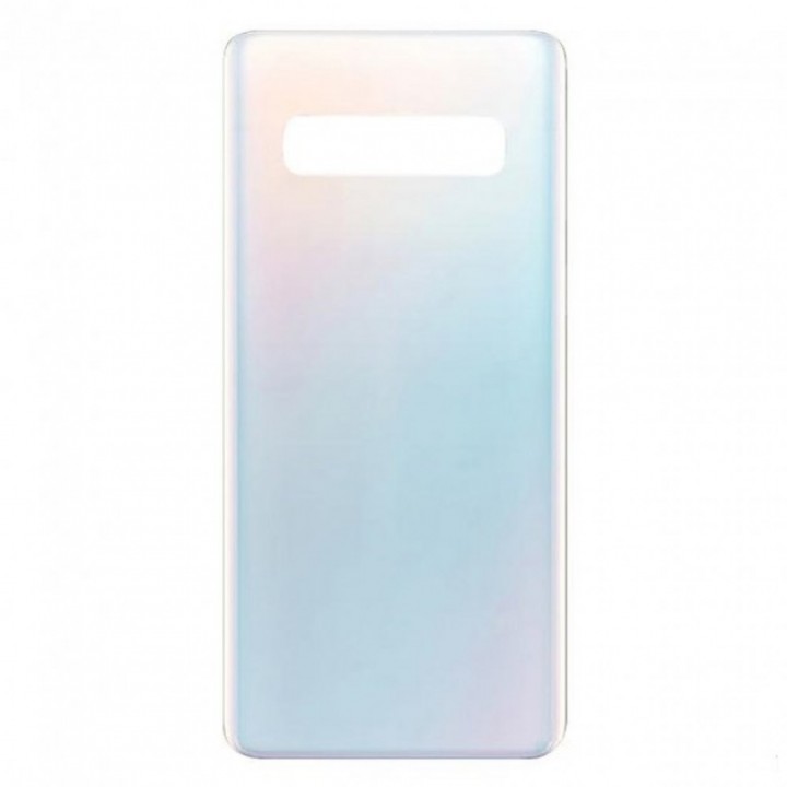 Задняя крышка (стекло) для Samsung Galaxy S10+ (G975) перламутр