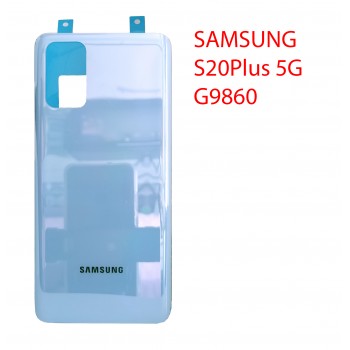 Задняя крышка (стекло) для Samsung Galaxy S20+ 5G SM-G9860 (черный)