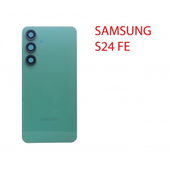 Задняя крышка (стекло) для Samsung Galaxy S24 FE SM-S721B зеленый