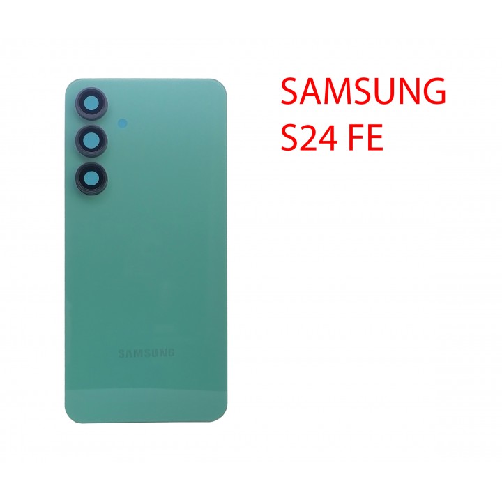Задняя крышка (стекло) для Samsung Galaxy S24 FE SM-S721B зеленый