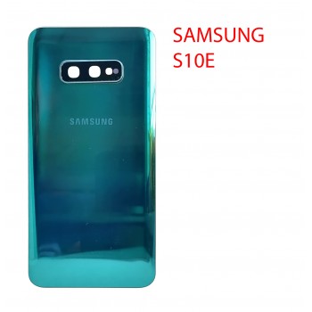 Задняя крышка для (стекло) Samsung Galaxy S10e (G970) в сборе аквамарин