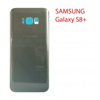 Задняя крышка для (стекло) Samsung Galaxy S8+ (G955FD) серо-золотой