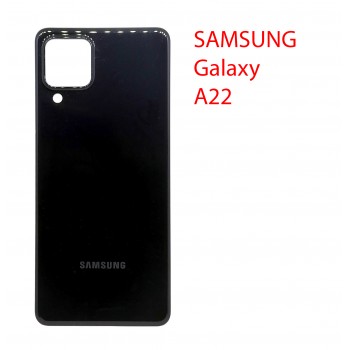 Задняя крышка для Samsung Galaxy A22 SM-A225F (черный)