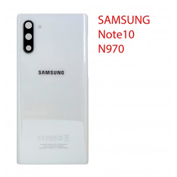 Задняя крышка для Samsung Galaxy Note 10 (SM-N970F) в сборе белый
