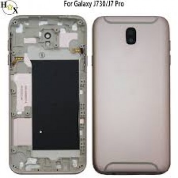 Задняя крышка в сборе Samsung Galaxy J7 (2017) J730 (золотистый)