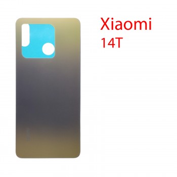 Задняя крышка (стекло) для Xiaomi 14T серый