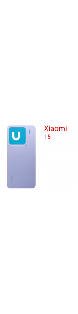 Задняя крышка (стекло) для Xiaomi 15 фиолетовый