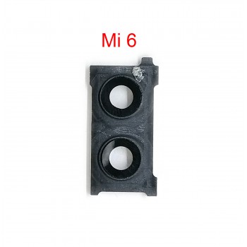 Стекло камеры в сборе для Xiaomi Mi 6 черный