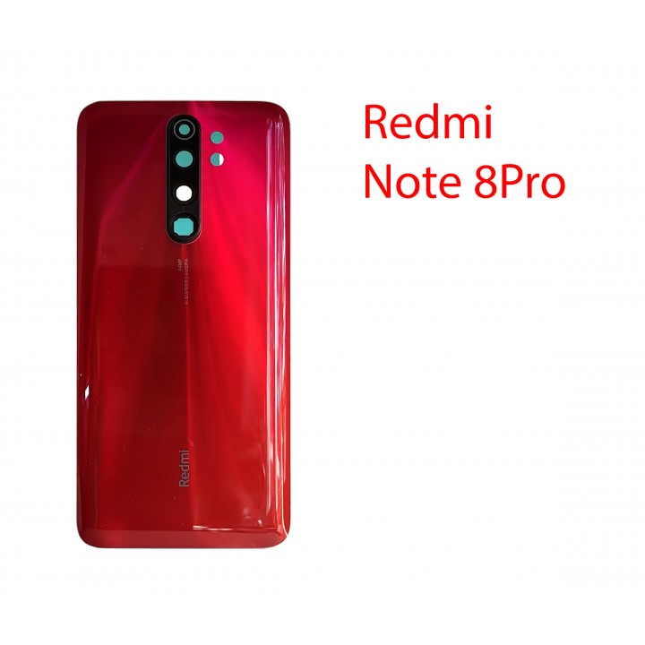 Задняя крышка (стекло) для Xiaomi Redmi Note 8 pro в сборе международная версия (красный) Задняя крышка (стекло) для Xiaomi Redmi Note 8 pro в сборе международная версия (красный)