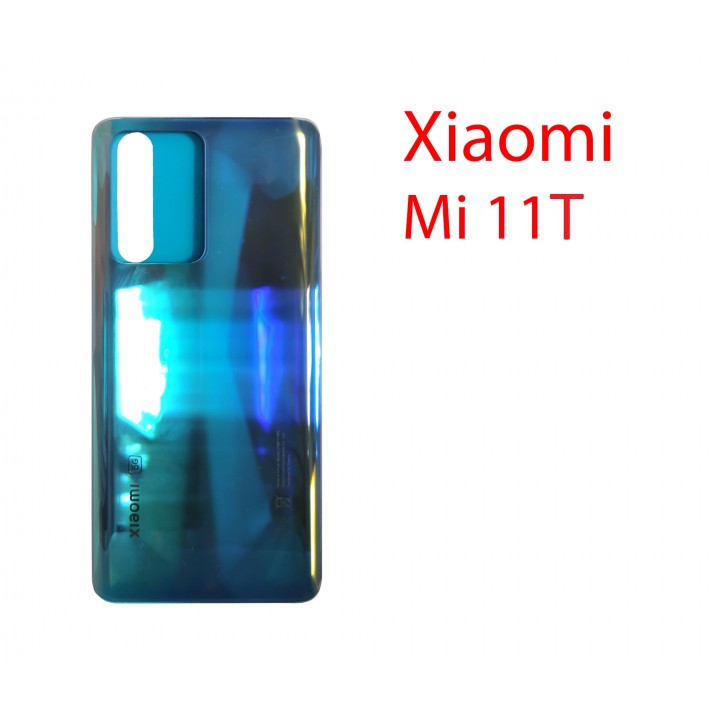 Задняя крышка (стекло) для Xiaomi 11T голубой