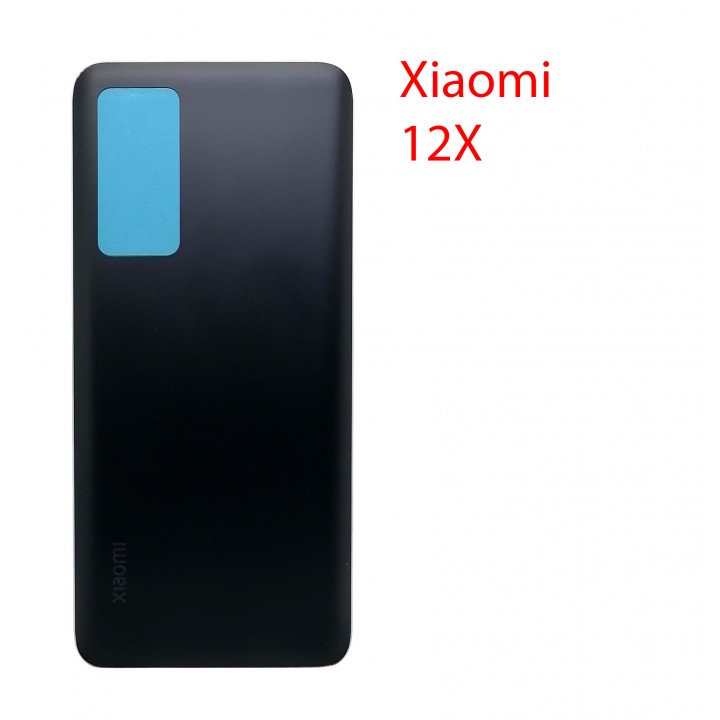 Задняя крышка (стекло) для Xiaomi 12X (черный)