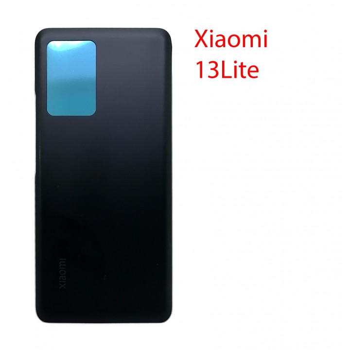 Задняя крышка (стекло) для Xiaomi 13 Lite (черный)