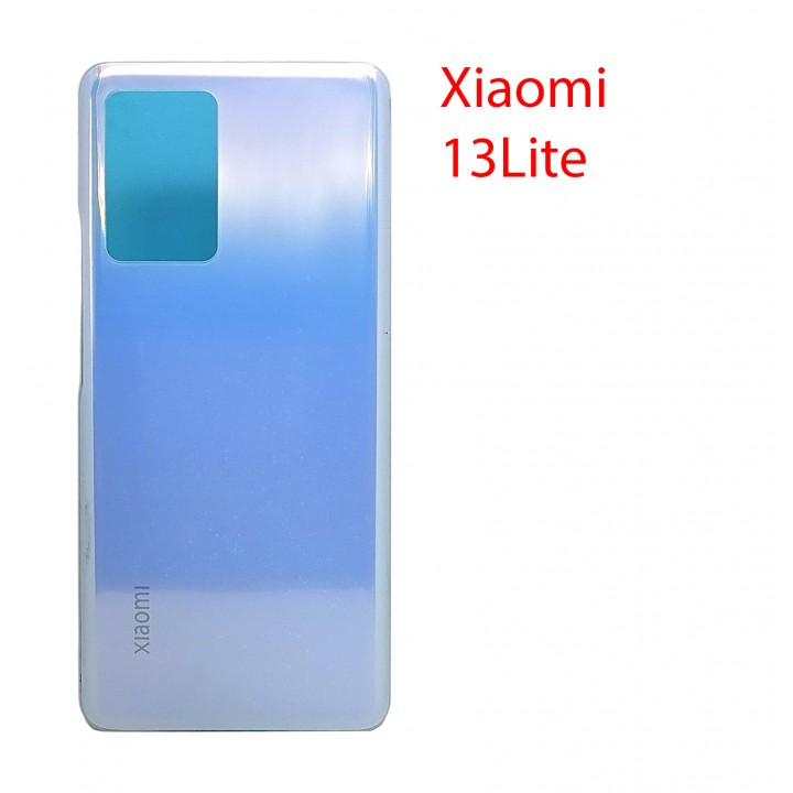 Задняя крышка (стекло) для Xiaomi 13 Lite (голубой)