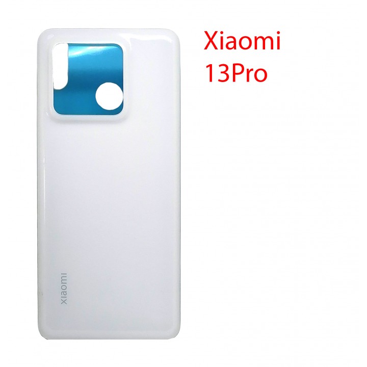 Задняя крышка (стекло) для Xiaomi 13 Pro (белый)